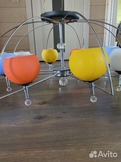 Люстра потолочная бу