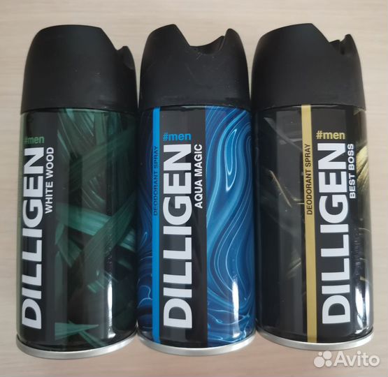 Мужской шампунь, гель для душа 750 мл, дезодорант