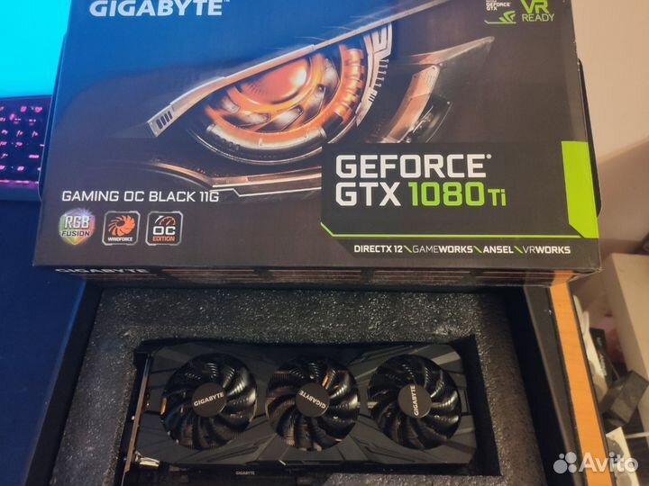 Видеокарта Nvidia GeForce GTX 1080ti Gigabyte 11gb