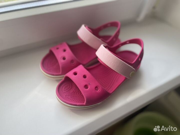 Сандалии Crocs C13 на девочку