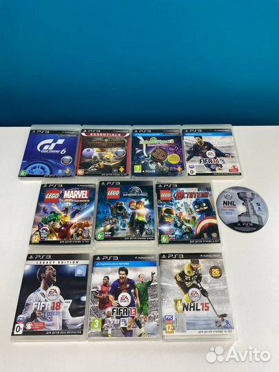 Диски на sony playstation 3