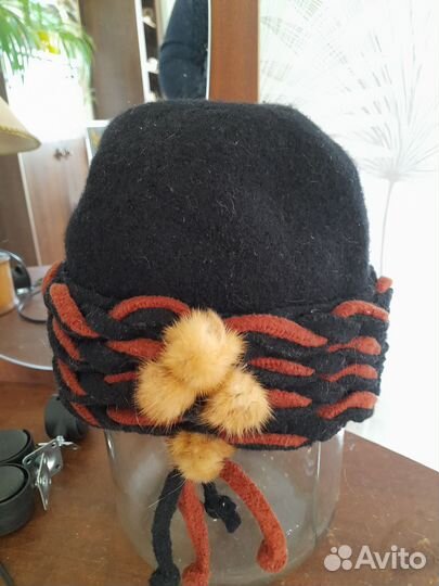 Шапка женская из фетра