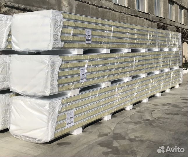 Сендвич панели минвата 120мм