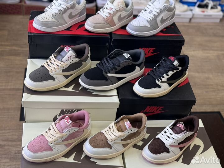 Кроссовки Nike air jordan 1 low люкс