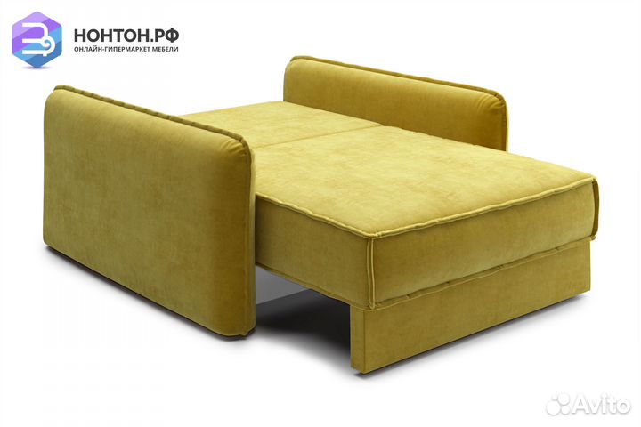 Кресло тик-так Антей горчичное