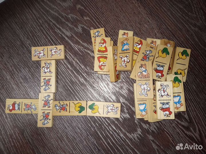 Домино детское Репка