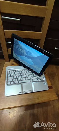 Ноутбук hp compaq tx2500 tabletb pc трансформер