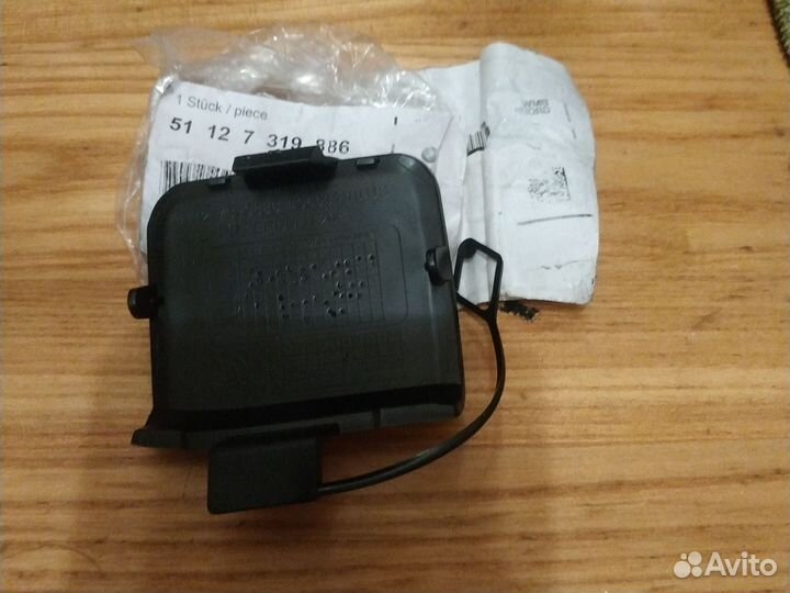 Крышка буксировочной проушины зад бампера BMW X6