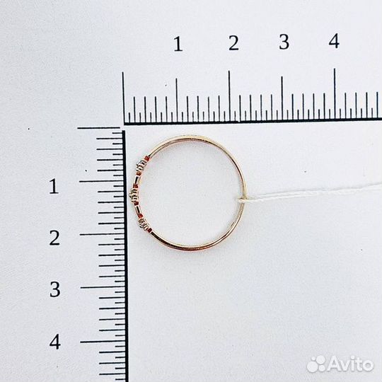 Золотое кольцо с камнем 19р