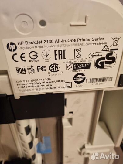Принтер hp 2130