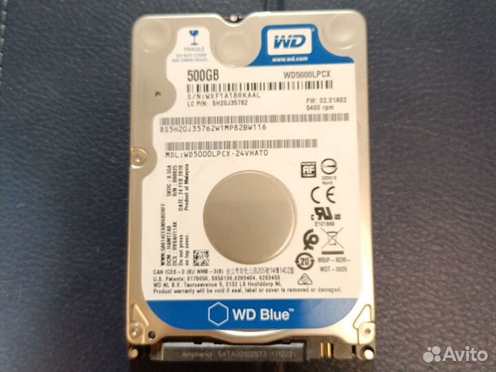 Внешний жесткий диск HDD WD500gb