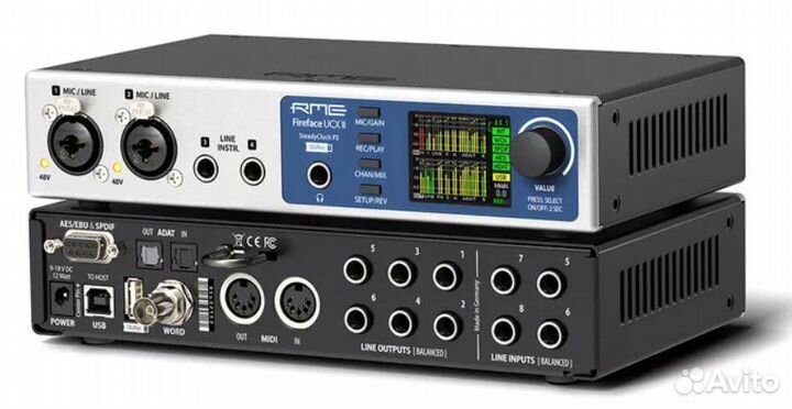 RME Студийная звуковая карта Fireface UCX 2
