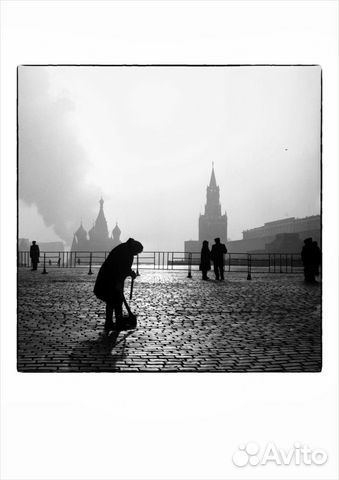 Утро на Красной площади. Фотография 1981 года