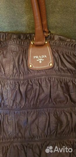 Сумка женская натуральная кожа Prada