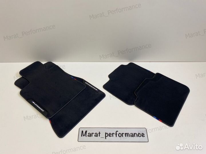 Коврики велюровые M performance BMW G32 6-серия