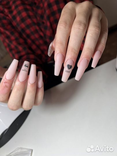 Маникюр гель лак