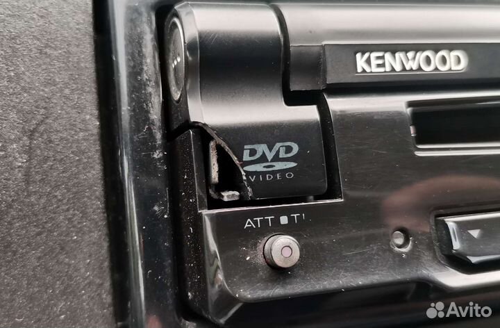 Автомагнитола Kenwood KVT-522DVD 1din