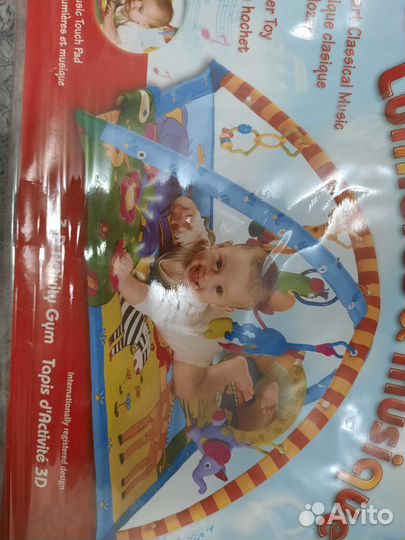 Развивающий коврик музыкальный