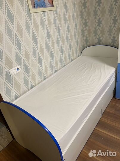 Детская кровать+матрас