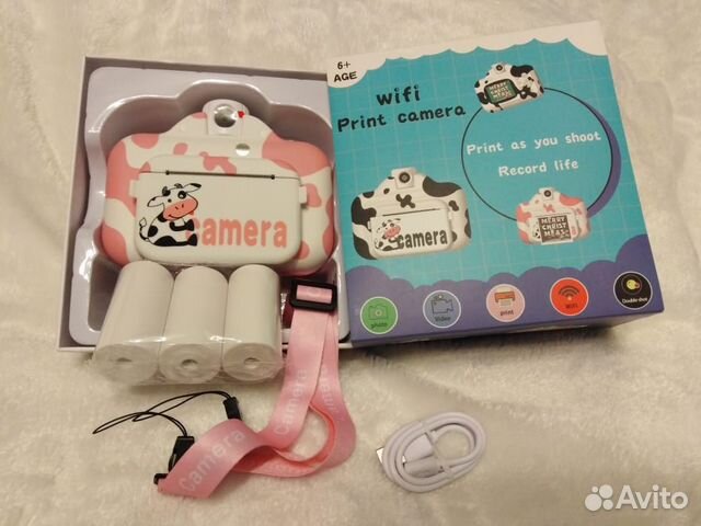 Детский фотоаппарат моментальной печати