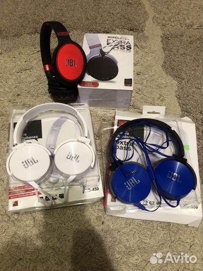 Беспроводные наушники jbl