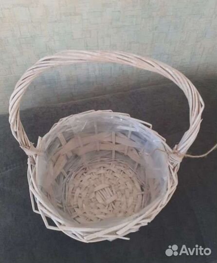 Корзинки плетеные декоративные
