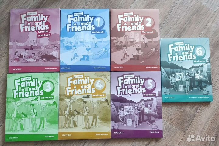 Family and friends starter, 1, 2, 3, 4, 6