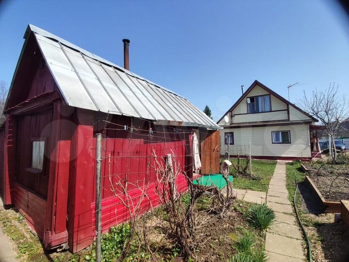 Дом 55 м² на участке 6,2 сот.