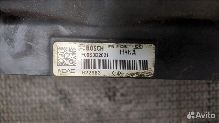 Вентилятор радиатора Chevrolet Captiva, 2012