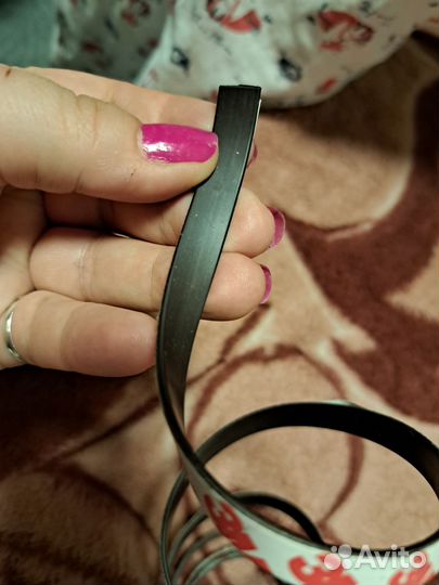 Магнитная лента на липучке