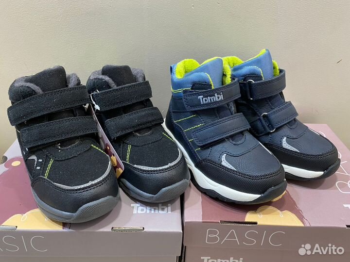 Новые демисезонные ботинки Tombi 24,25
