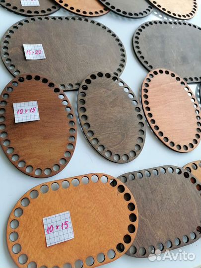 Донышки для корзин обработанные натуральным маслом