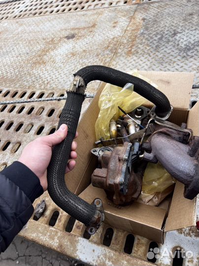 Клапан Егр Cummins 2.8 с охладителем и коллектором