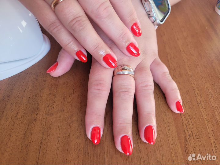Маникюр гель лак