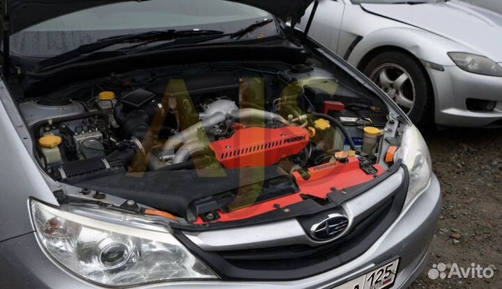 Накладки на радиатор и генератор Subaru WRX STI 08