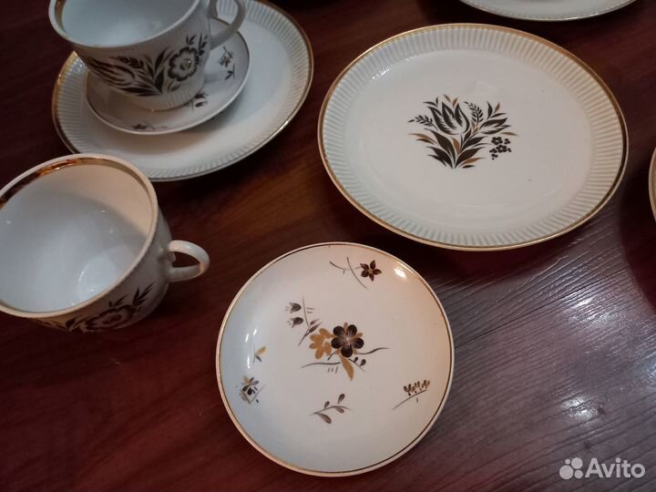 Чайный сервиз фарфор Императорский завод