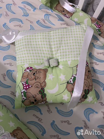 Бортики в кроватку