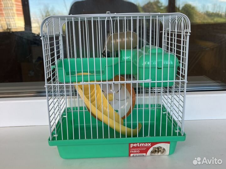 Клетка для хомяка с комплектом аксессуаров