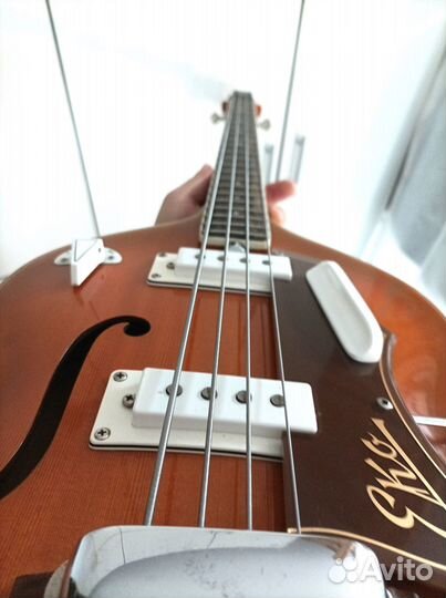 Бас гитара винтажная EKO 1964 г., в идеале