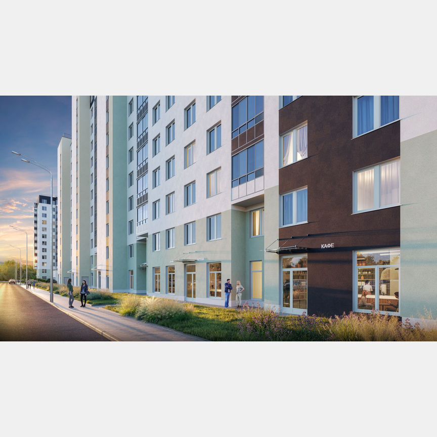 1-к. квартира, 35 м², 3/12 эт.