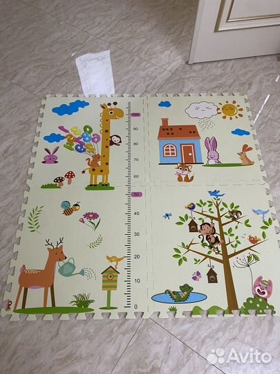 Детский коврик пазл