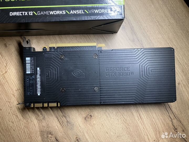 MSI GTX 1080 ti founders edition