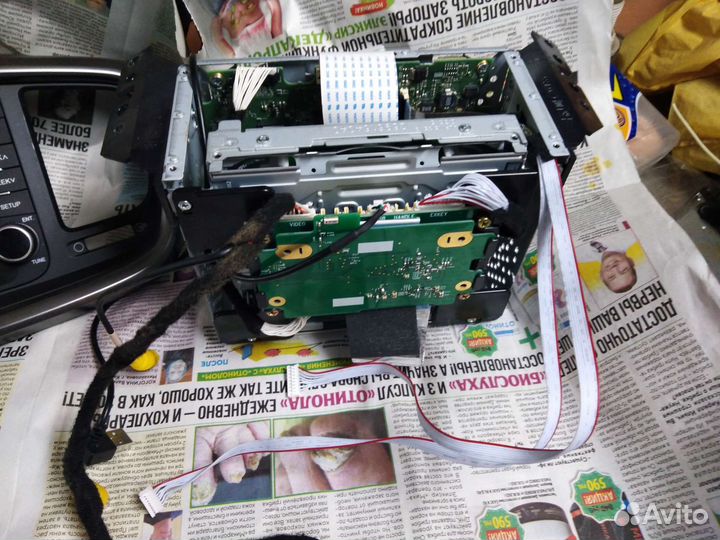 Магнитола на киа Сорренто прайм 2018, Корея