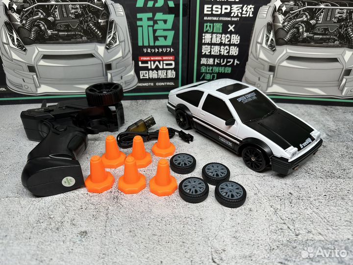 Машинка для дрифта на радиоуправлении Toyota AE86