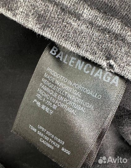 Костюм двойка Balenciaga Paris шорты футболка