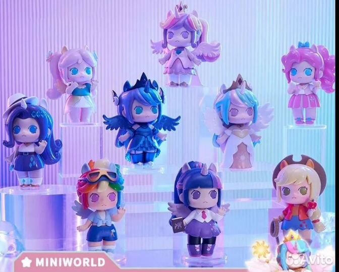 My little pony фигурки mini world пони