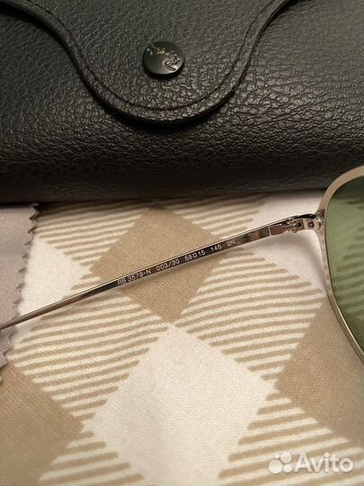 Очки Ray Ban hexagonal blaze зеленые оригинал