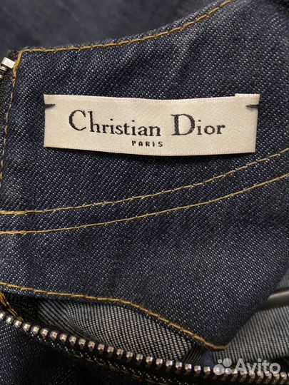 Сарафан женский джинсовый Christian Dior