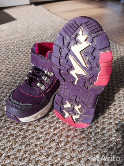 Ботинки демисезонные для девочки