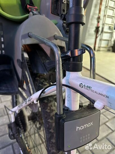 Детское кресло для велосипеда hamax